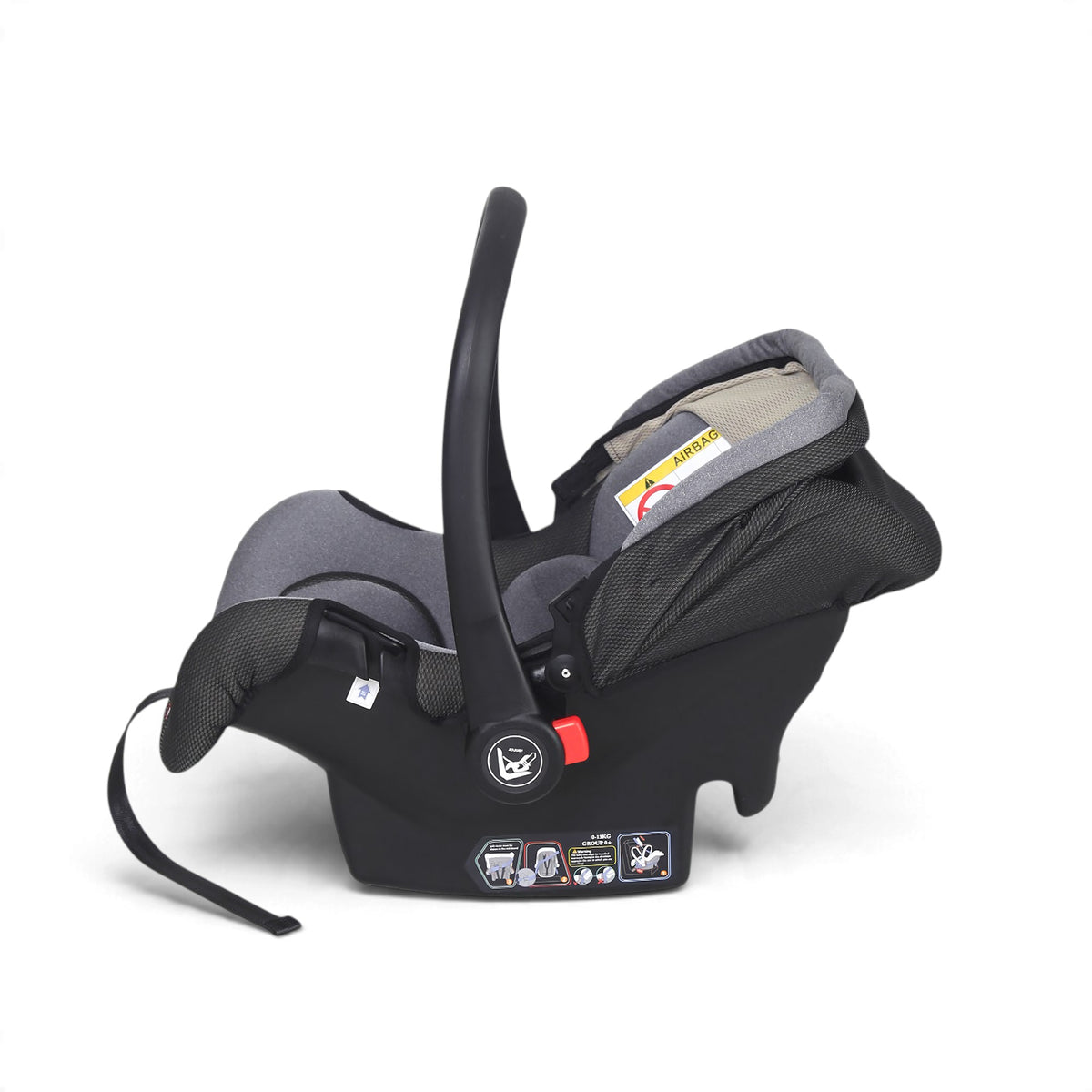 CARRY COT & CAR SEAT-GREY