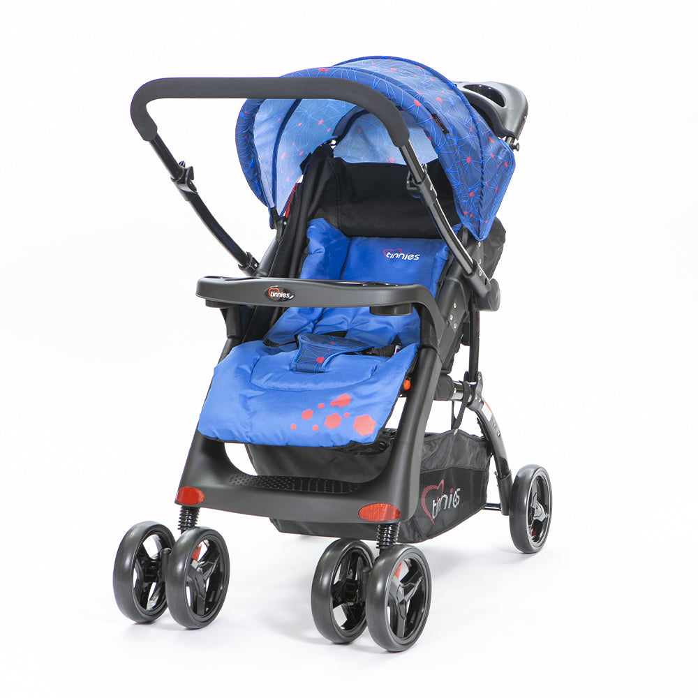 BABY STROLLER REVERSIBLE HANDLE-ROYAL BLUE