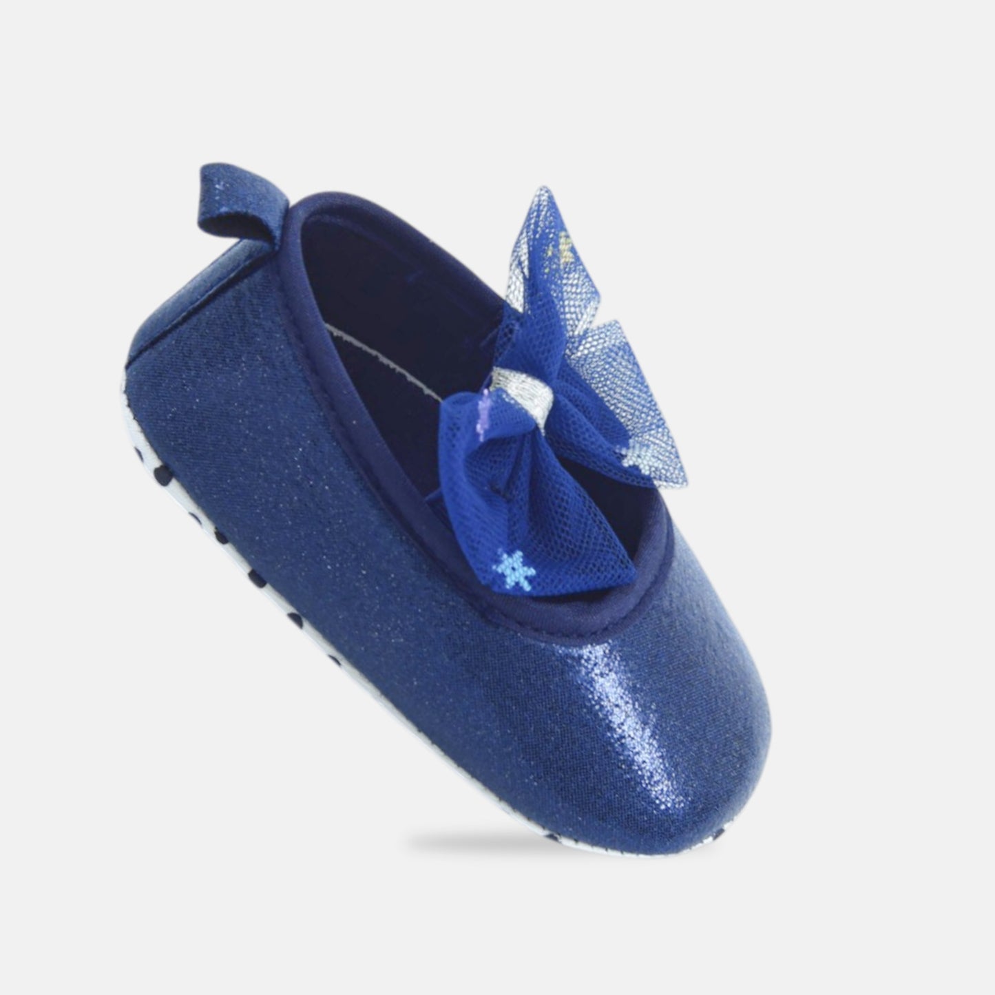 Navy Blue Star Bow Pre-Walker