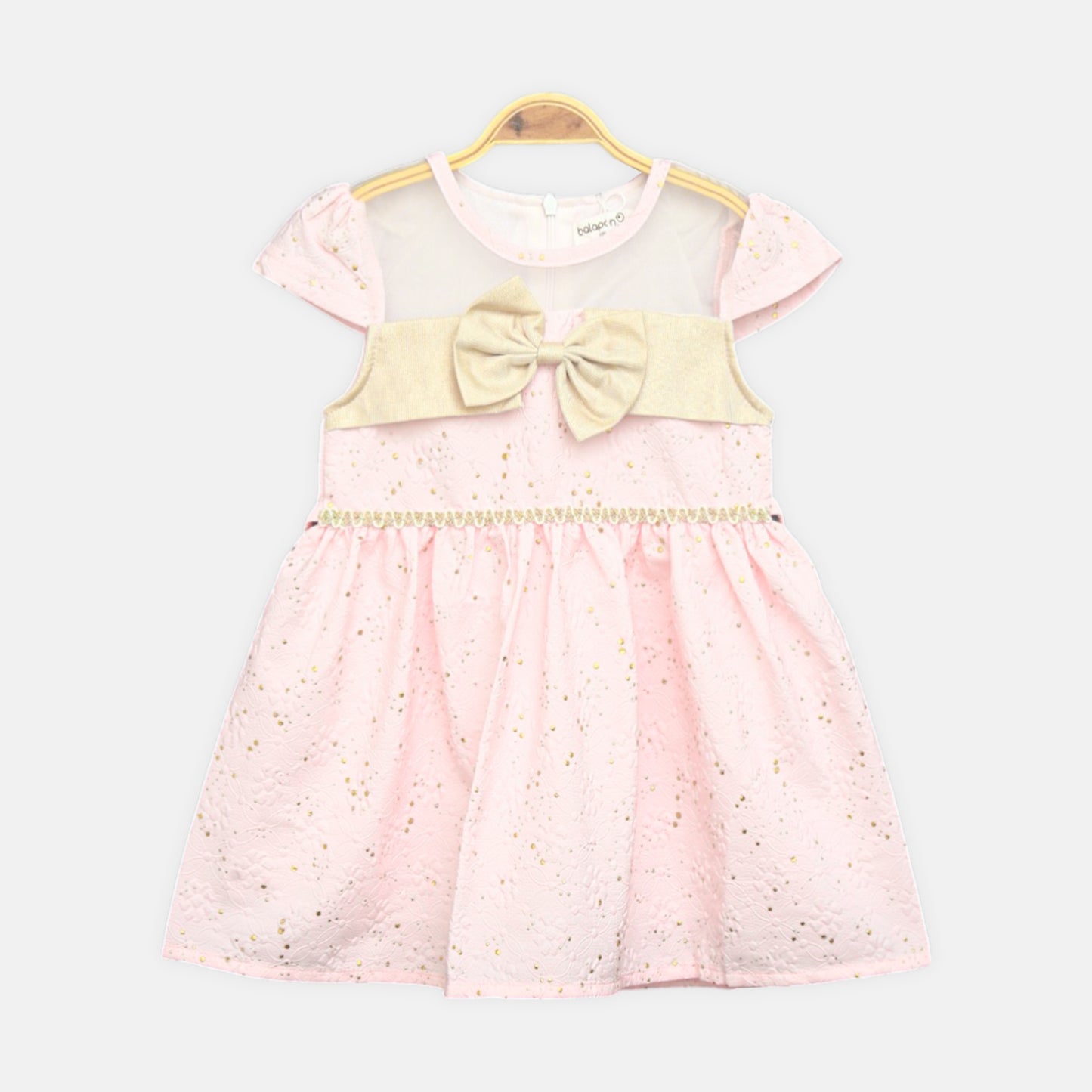 Pink Gold Glitter Frock