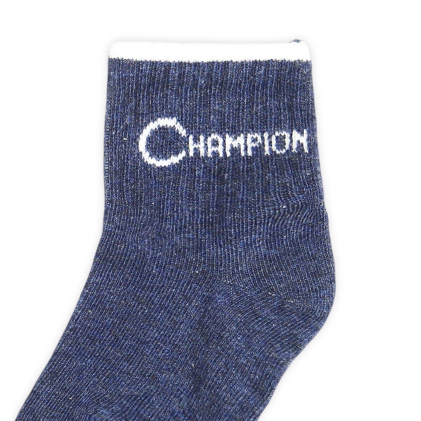 CHAMPION BLUE ANKLE BOY SOCKS