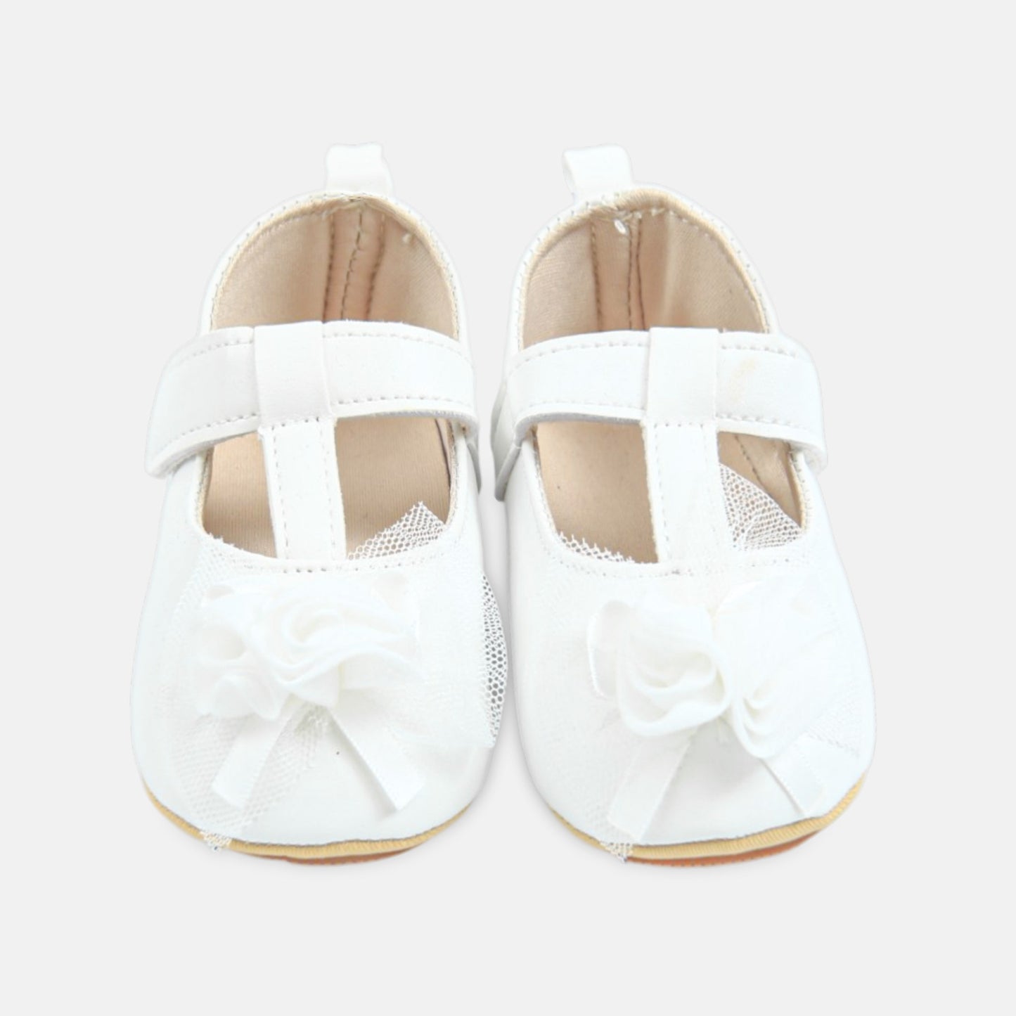 White Bow Pre-Walkers