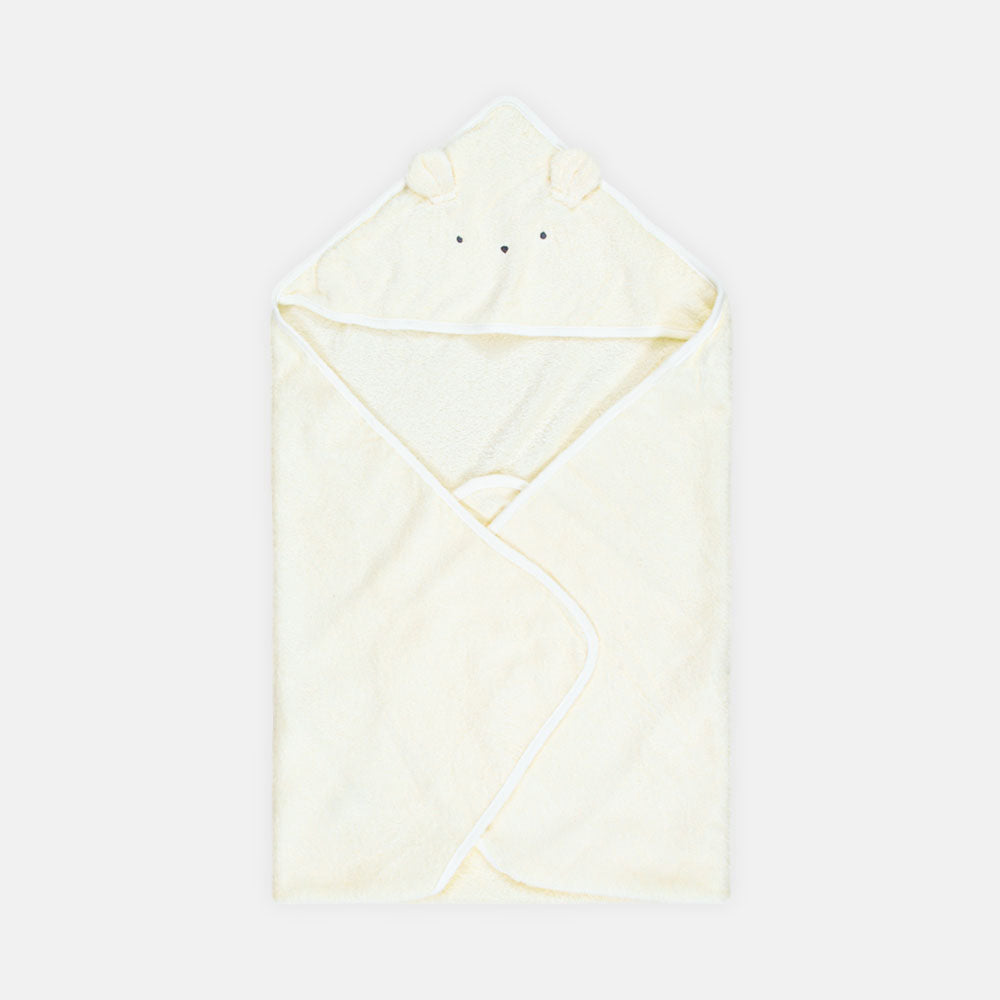 BATH TOWEL PK-2 YELLOW / WHITE