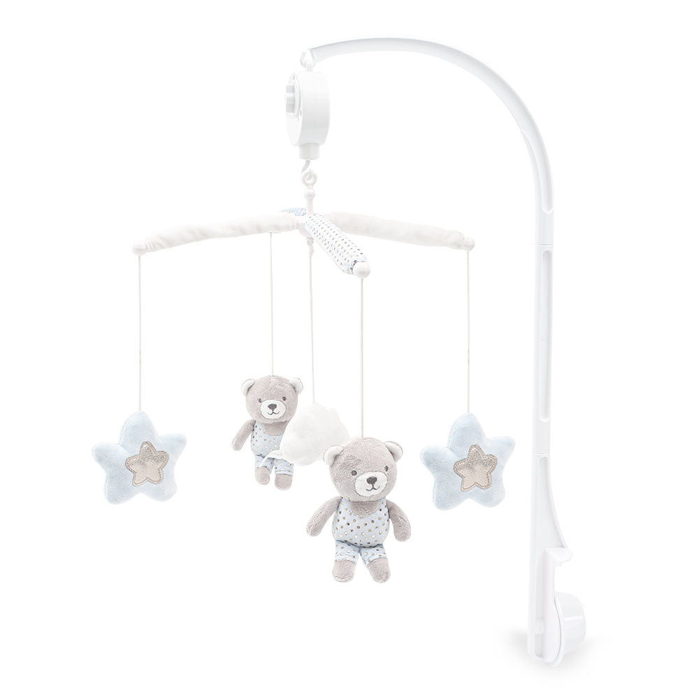 COT MOBILE BLUE TEDDY