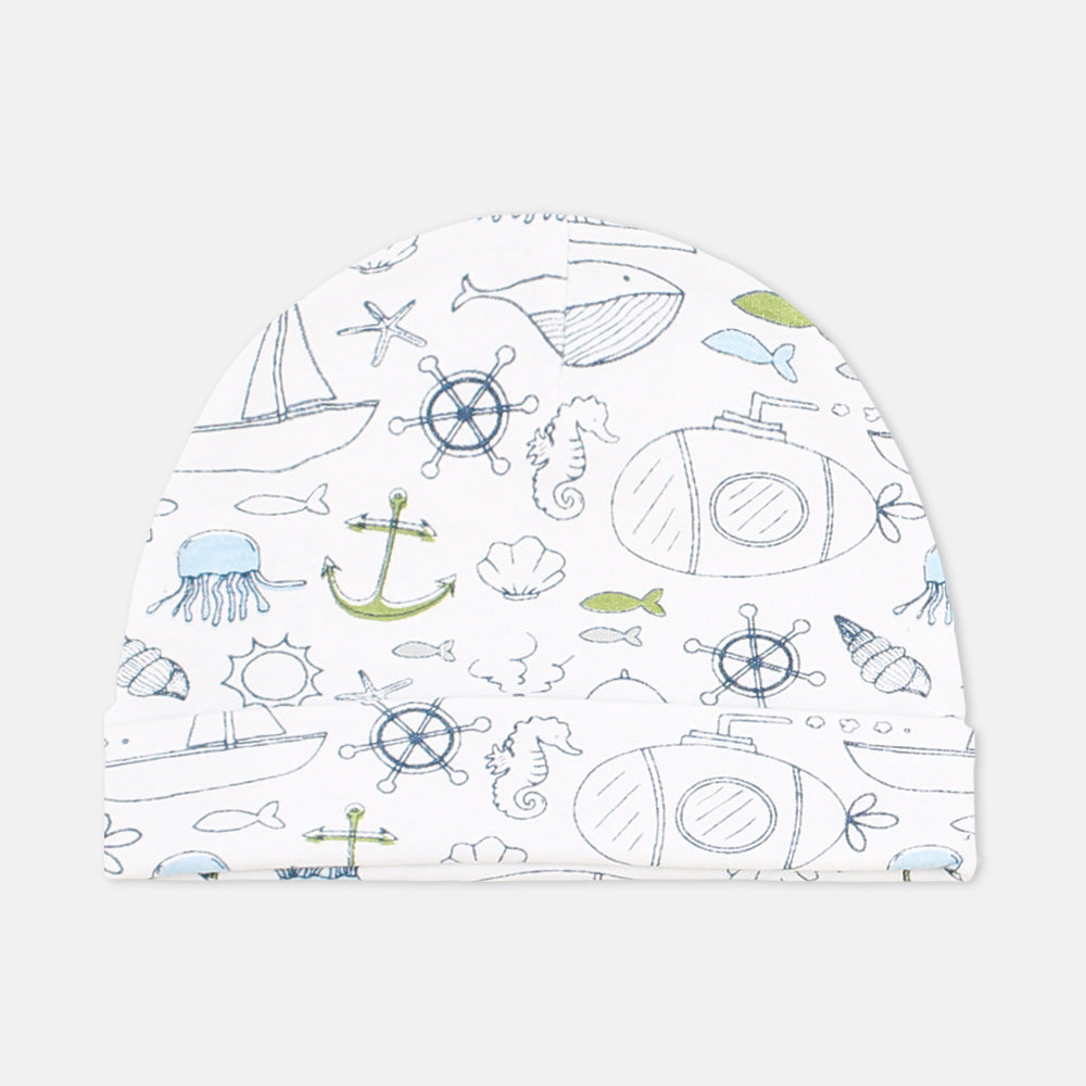 BABY CAPS PK-3 OCEAN