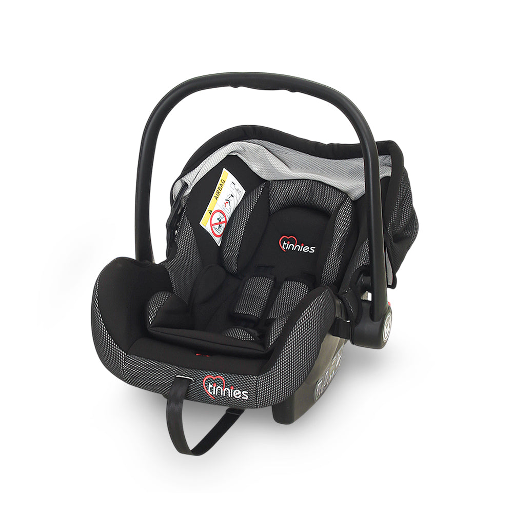 CARRY COT & CAR SEAT-BLACK