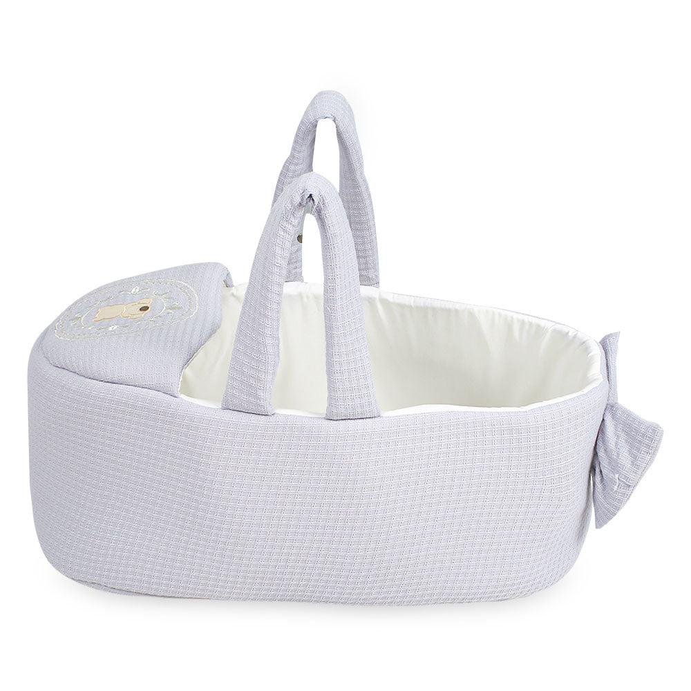 CARRY CRIB GREY BEAR
