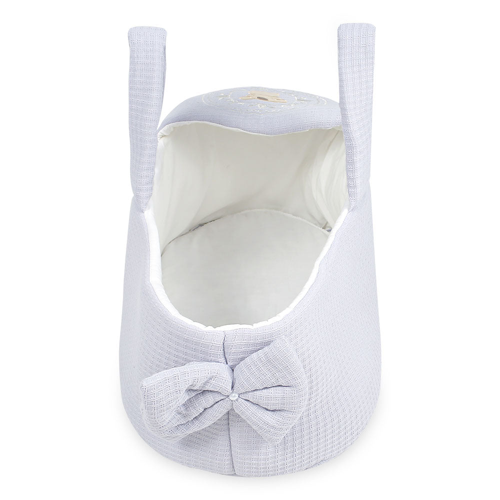 CARRY CRIB GREY BEAR