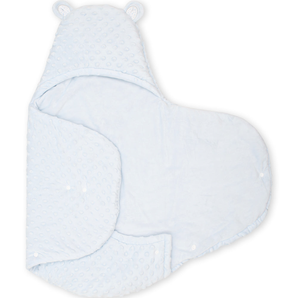 CARRY NEST BLUE MINKY TEDDY