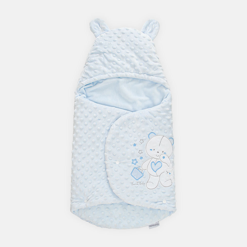 CARRY NEST SKY BLUE BEAR