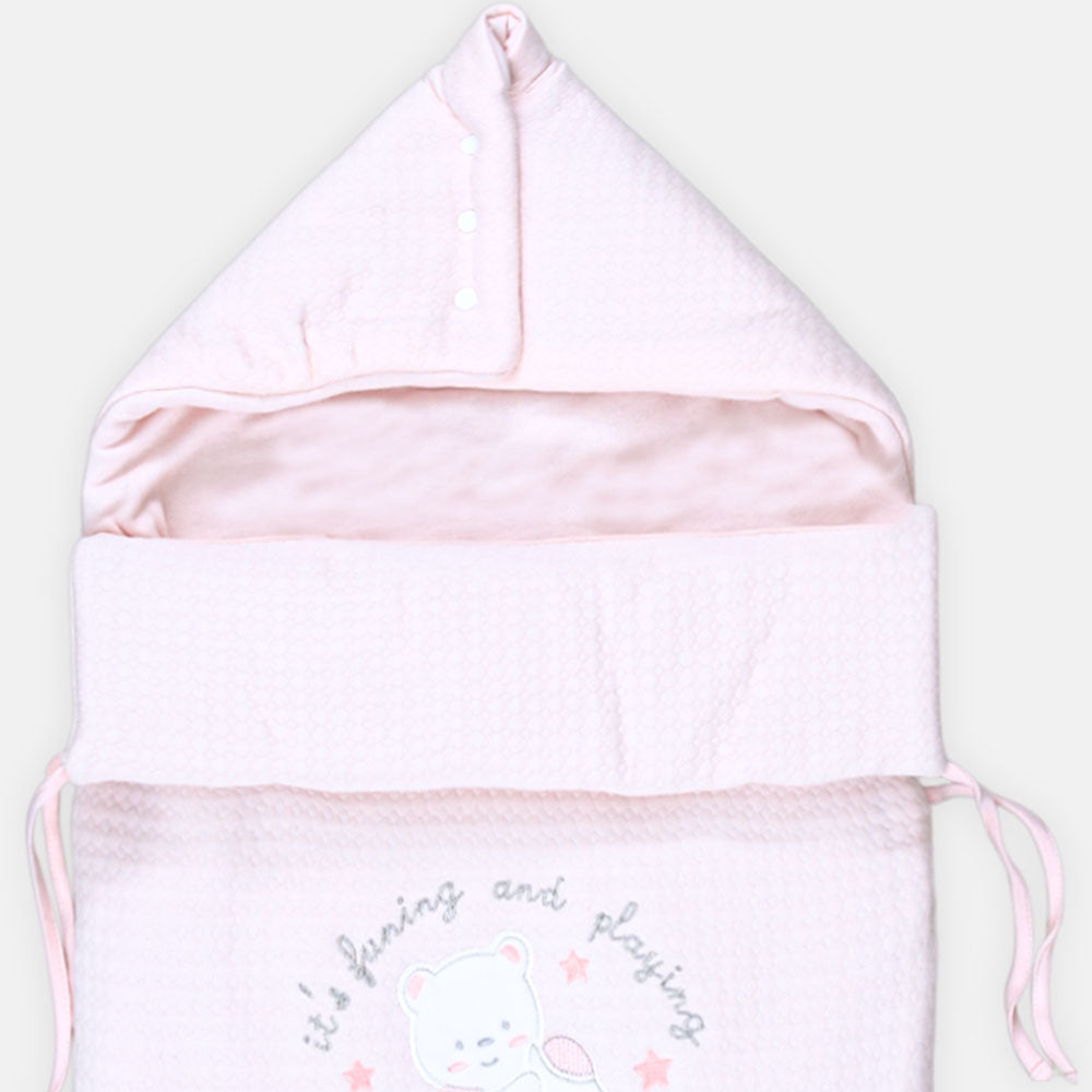 CARRY NEST PINK BEAR