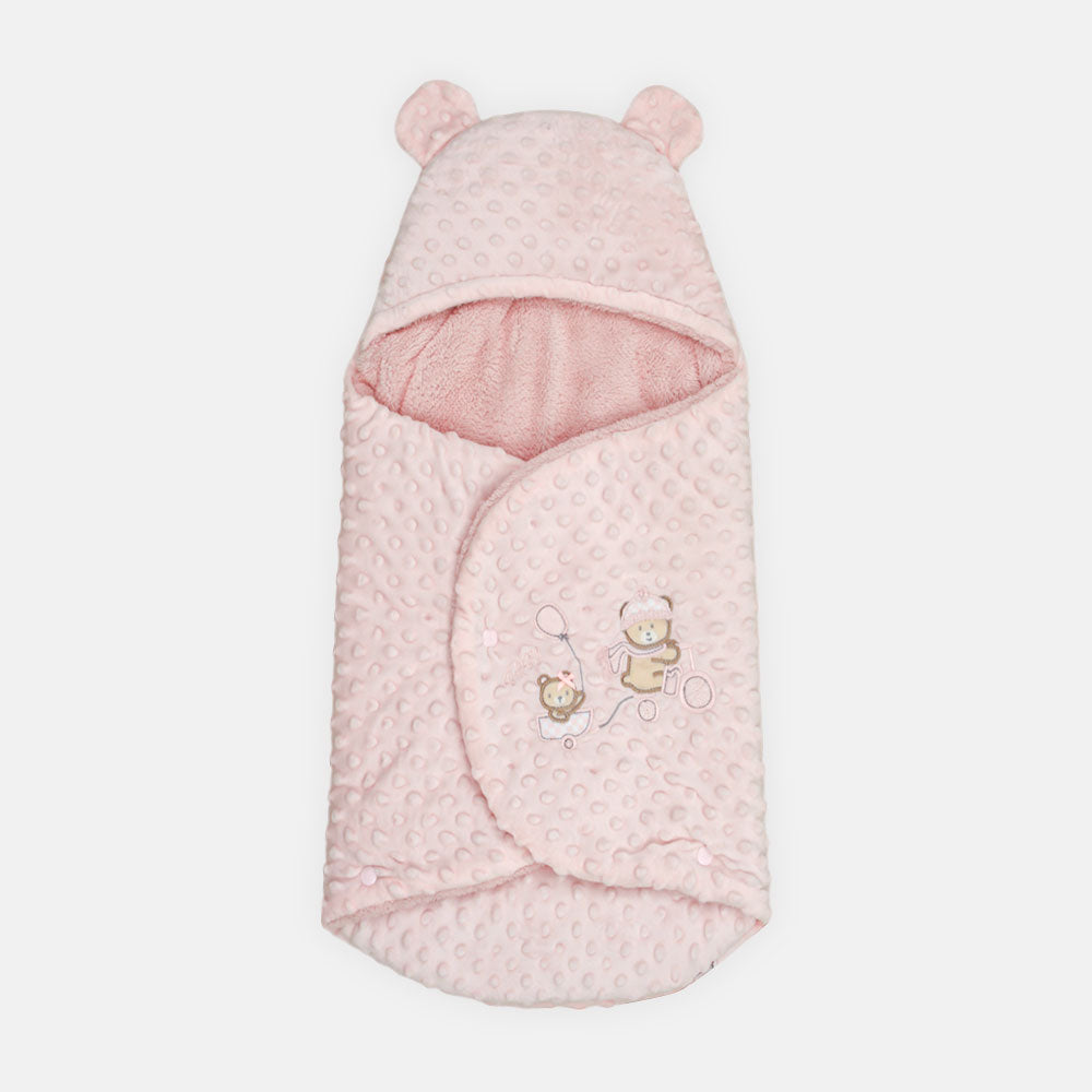 CARRY NEST PINK TEDDY BUBBLE