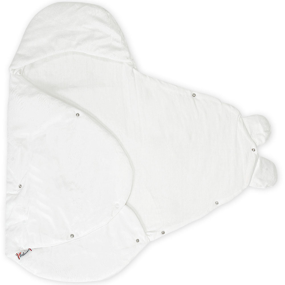 CARRY NEST WHITE FLUFFY TEDDY GIRL