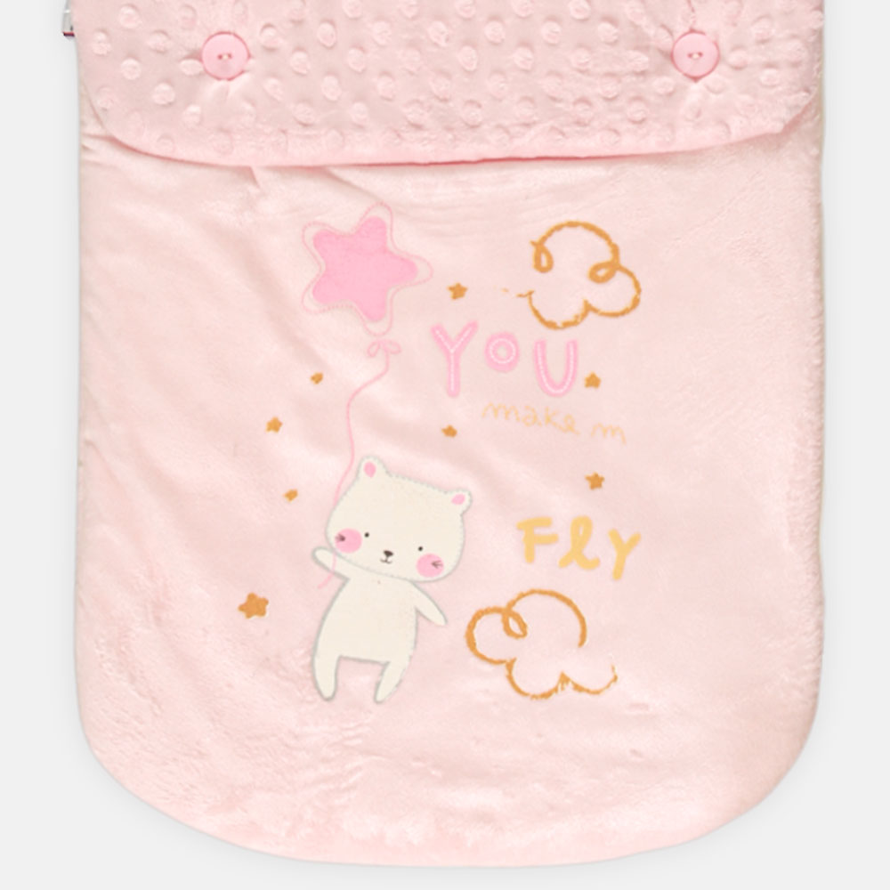 CARRY NEST PINK VELVET
