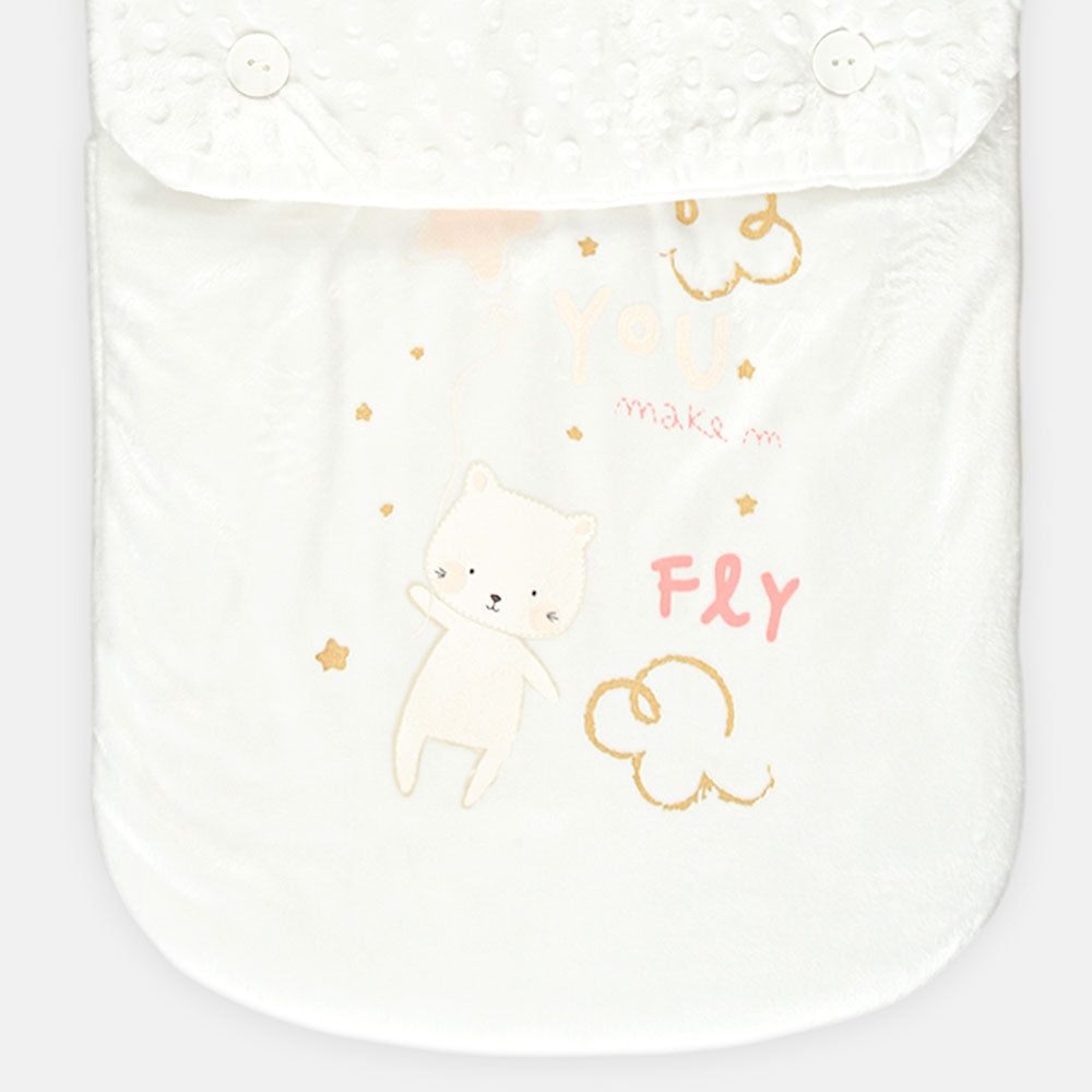 CARRY NEST WHITE VELVET