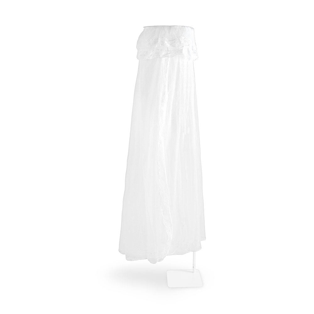 COT MOSQUITO NET WITH TENT WHITE