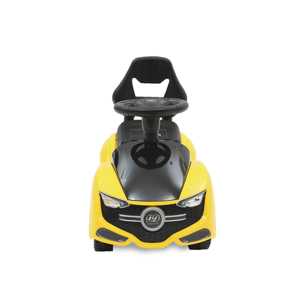 BABY PUSH CAR YELLOW