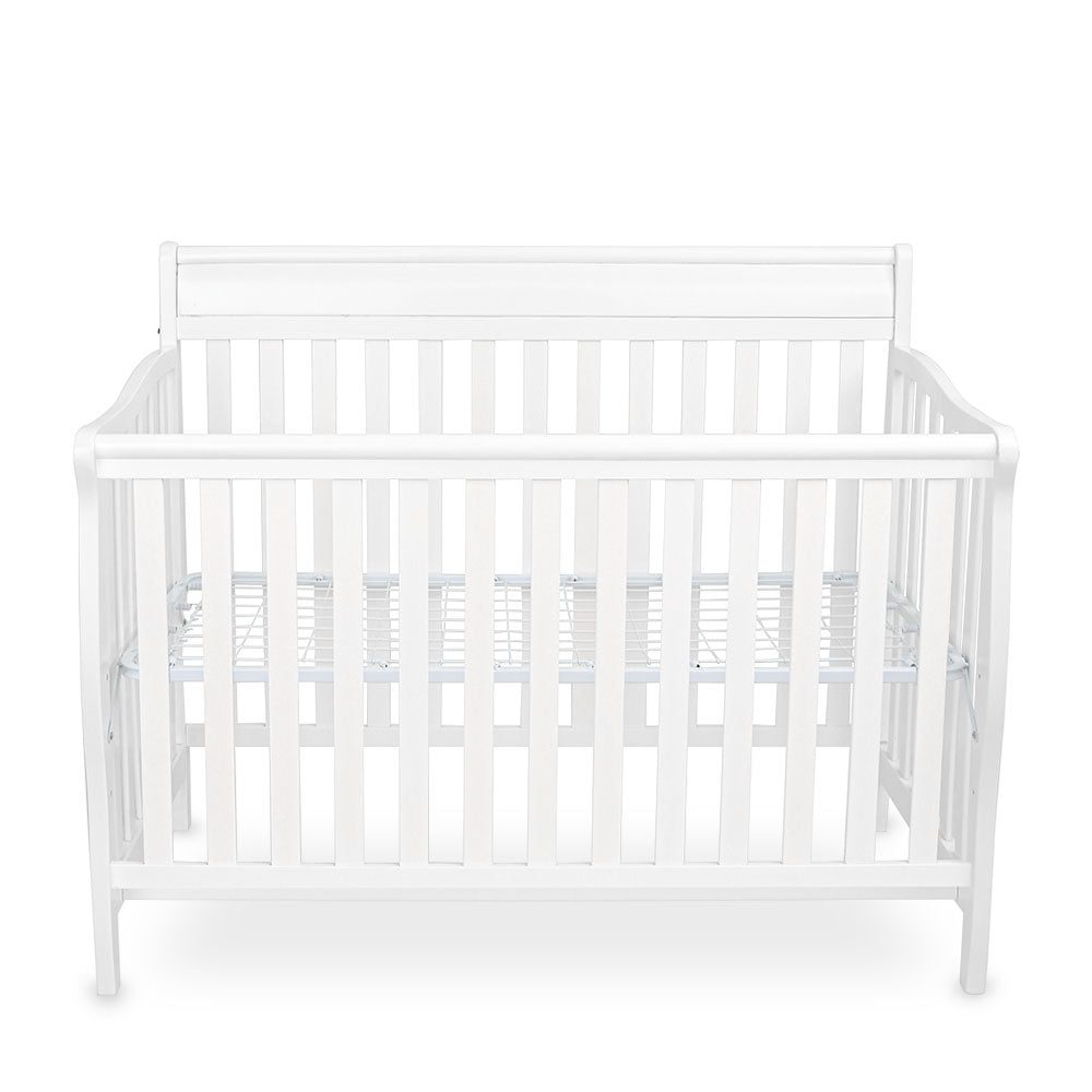 BABY WOODEN COT WHITE