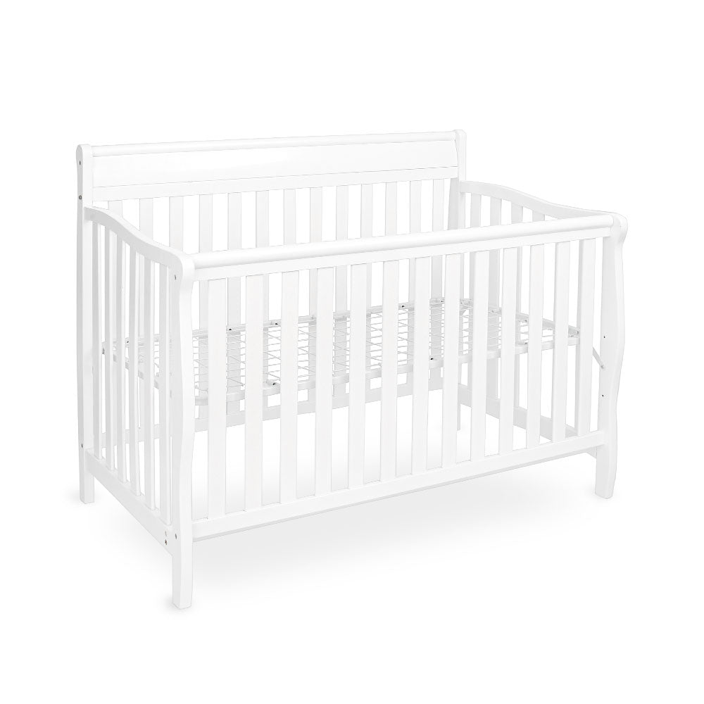 BABY WOODEN COT WHITE