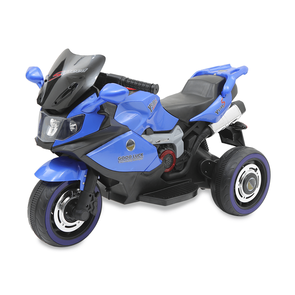 BATTERY BIKE BLUE