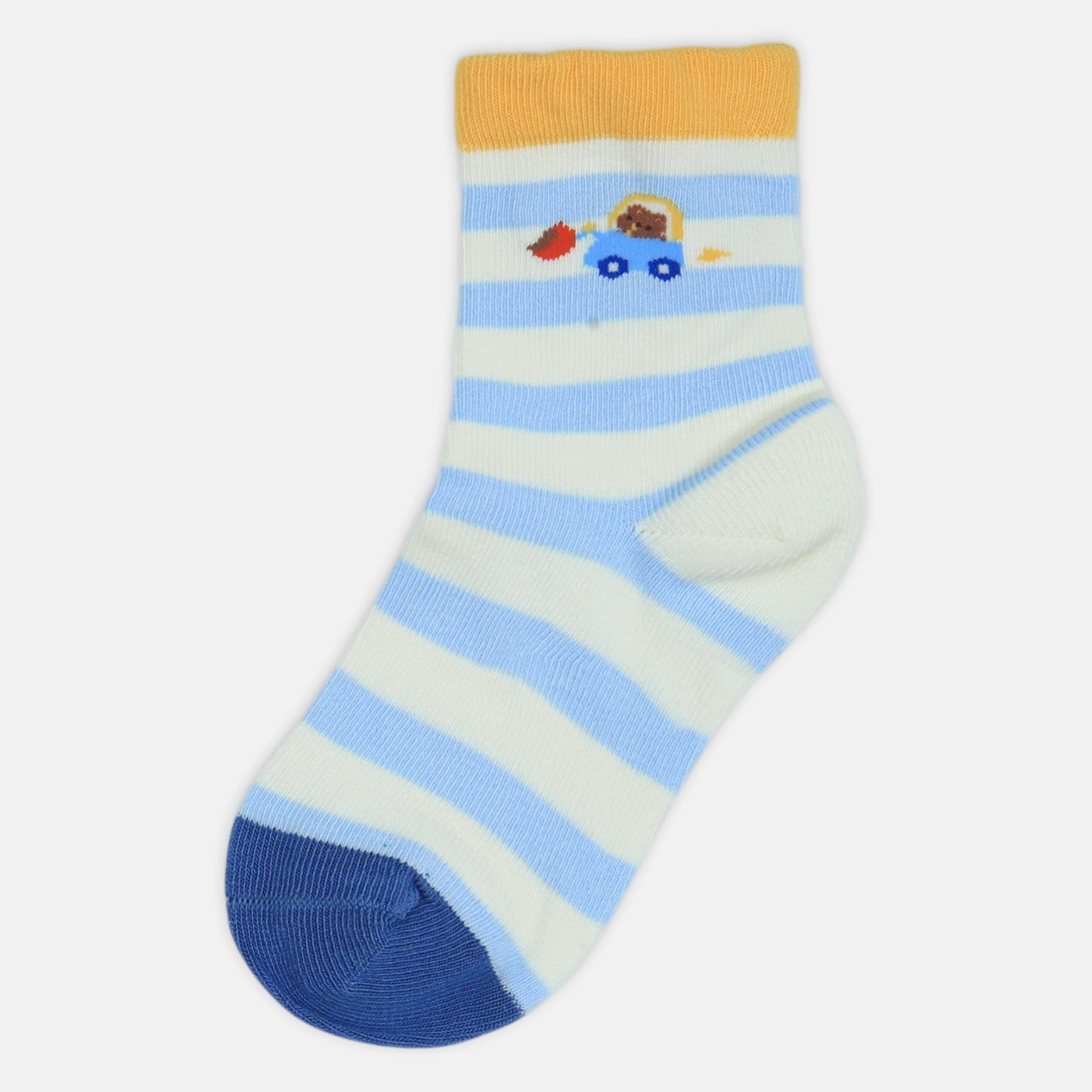 BOY SOCKS SUNSET STRIPE TRUCK