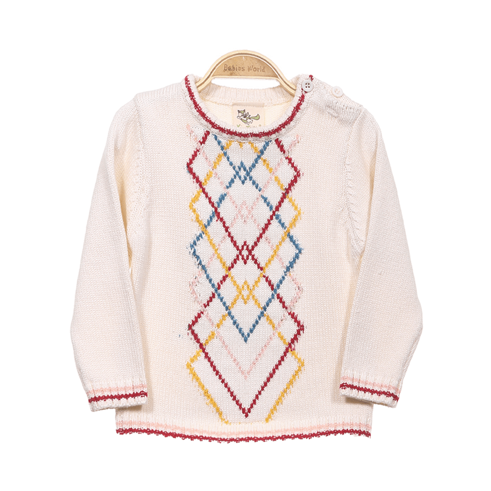 GIRL SWEATER-CREAM