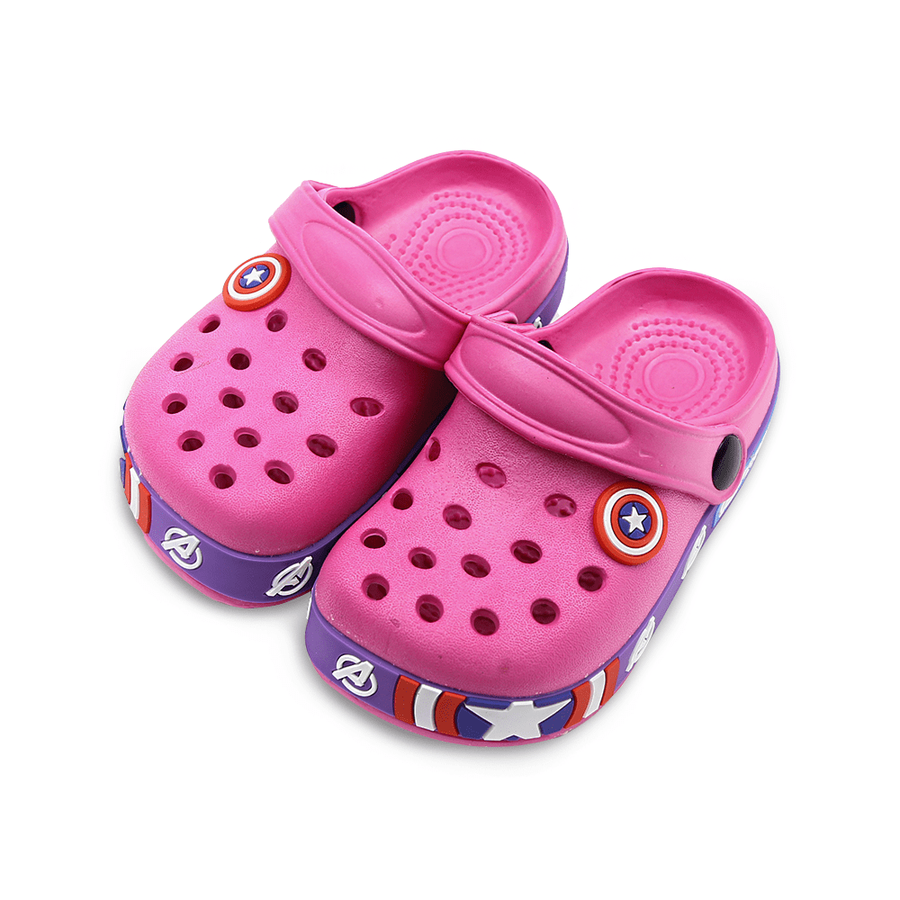 GIRL CROCS DARK PINK AVENGERS