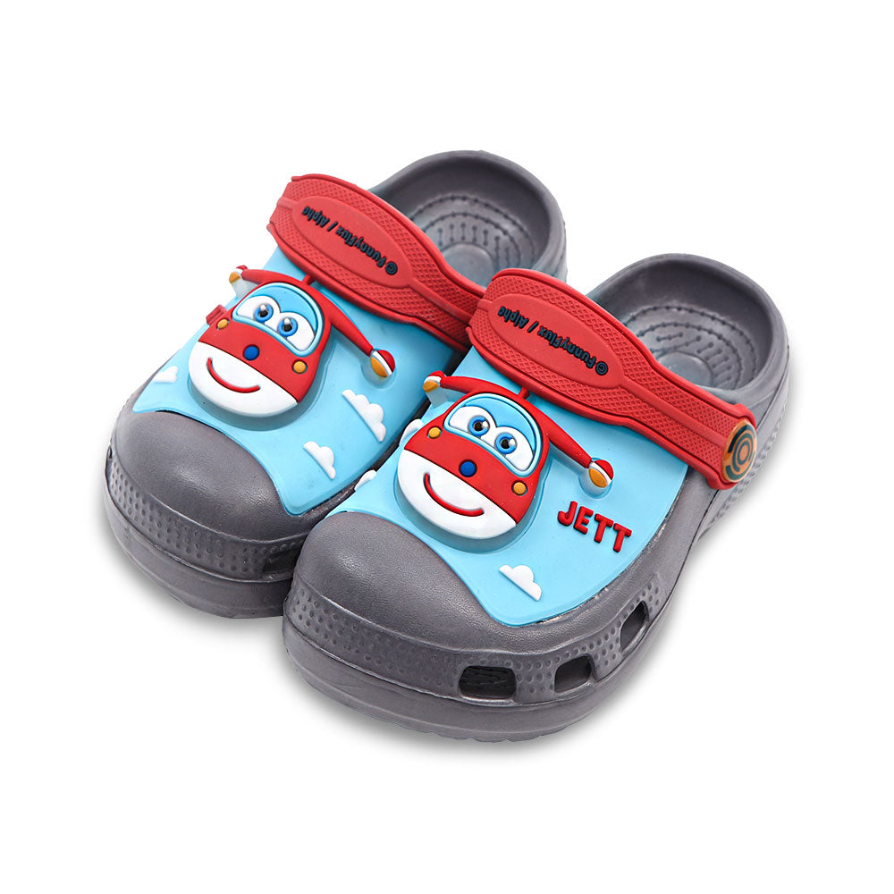 BOY CROCS GREY JETT LIGHT-UP