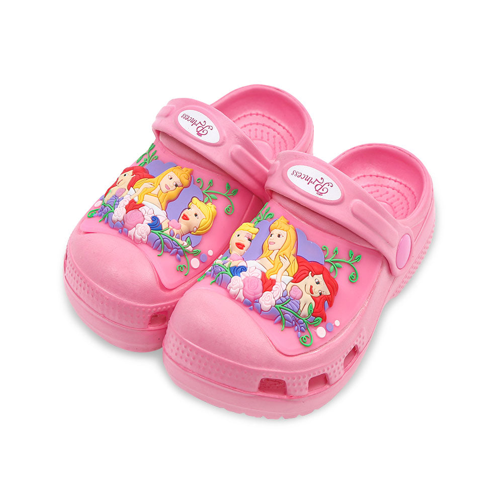 GIRL CROCS PINK PRINCESSES LIGHT-UP