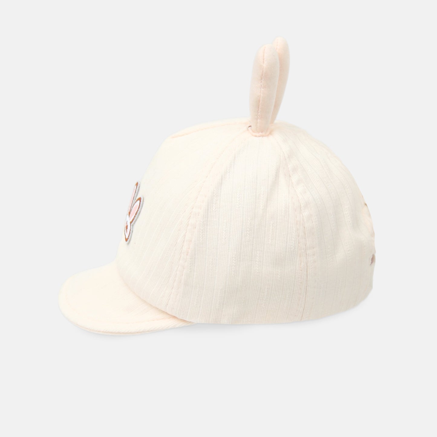 Bunny Ears Cream Soft Hat 44 Cm