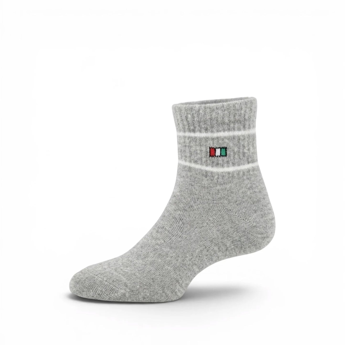 GREY ANKLE BOY SOCKS
