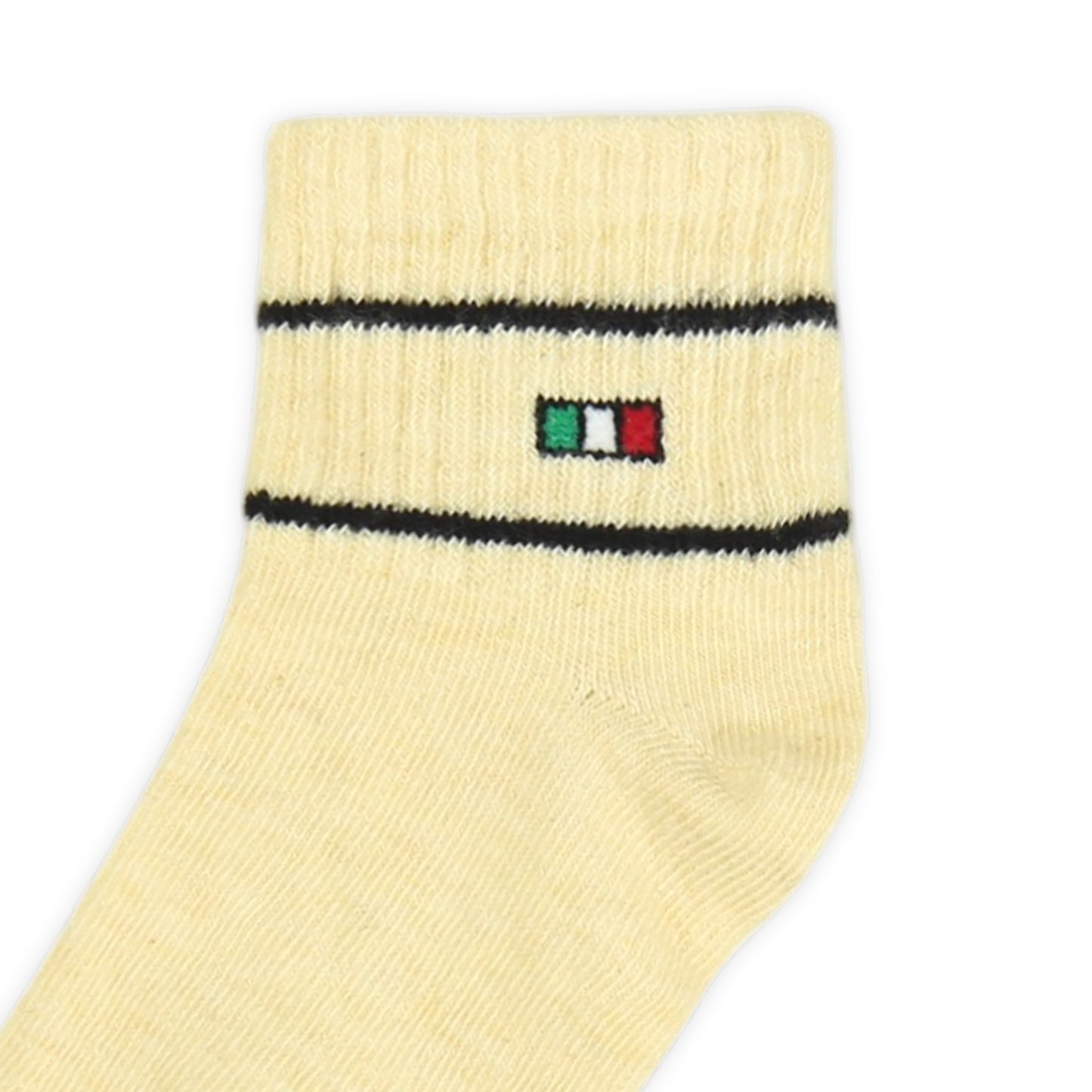 CREAM ANKLE BOY SOCKS