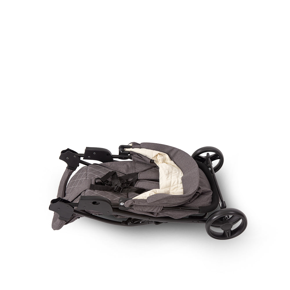BABY STROLLER-GREY