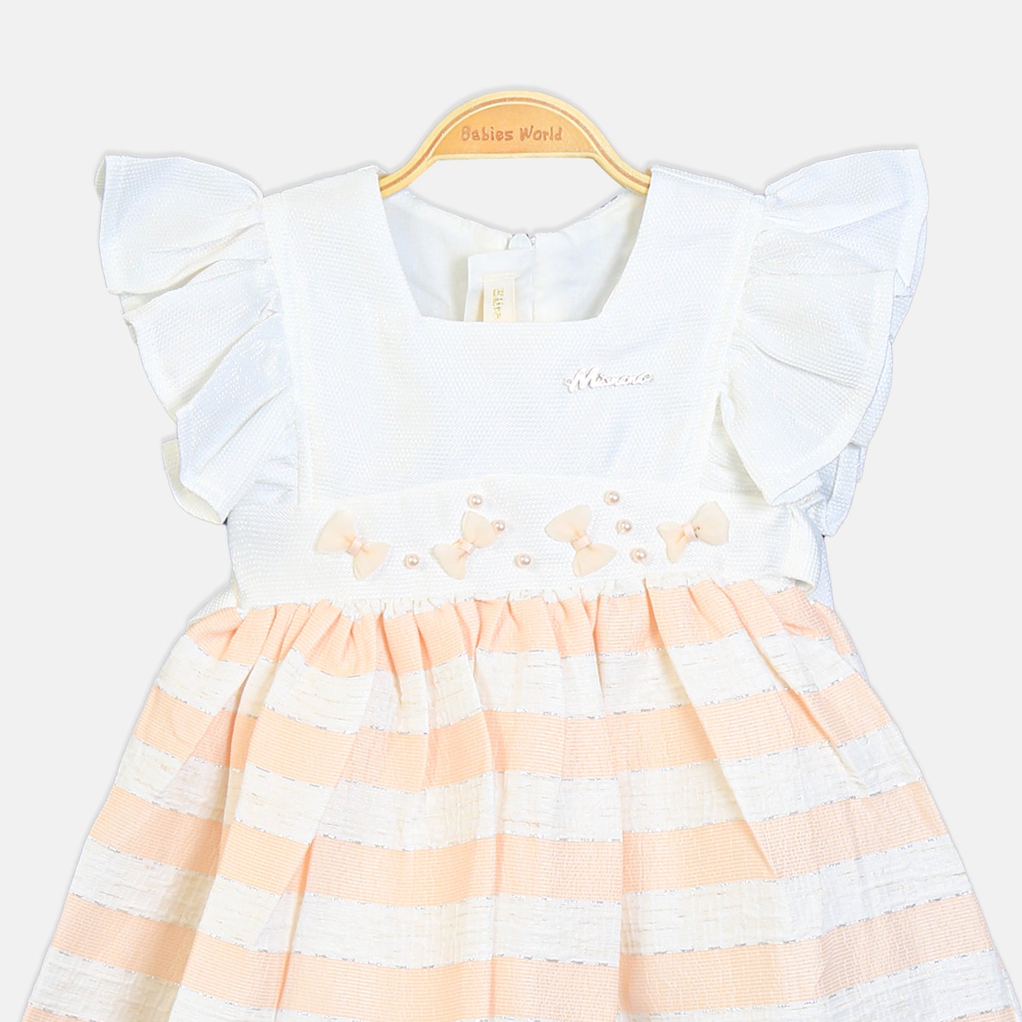 BALALAN SHIMMER STRIPE FROCK