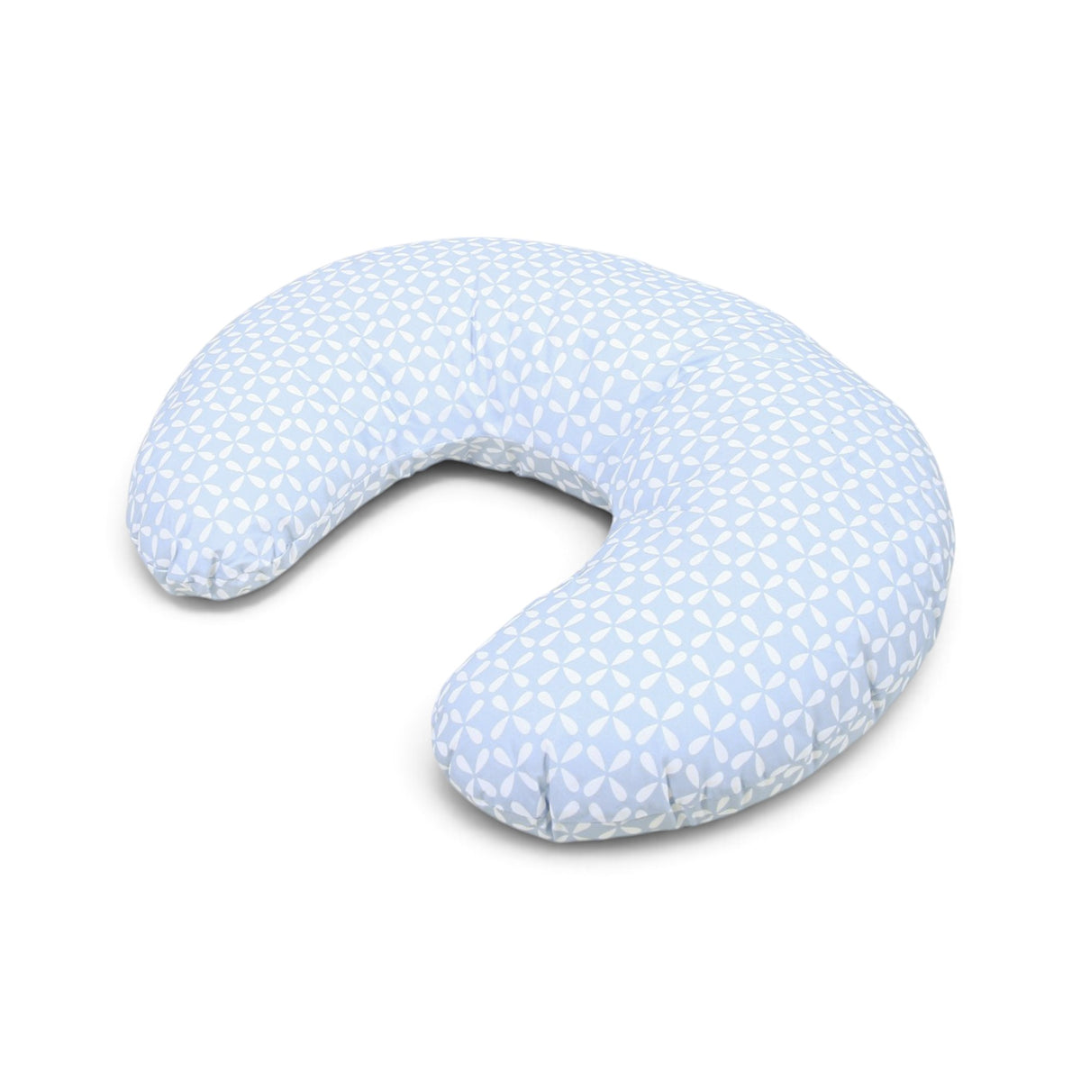 LIGHT BLUE FLOWER PATTERN NURSING PILLOW