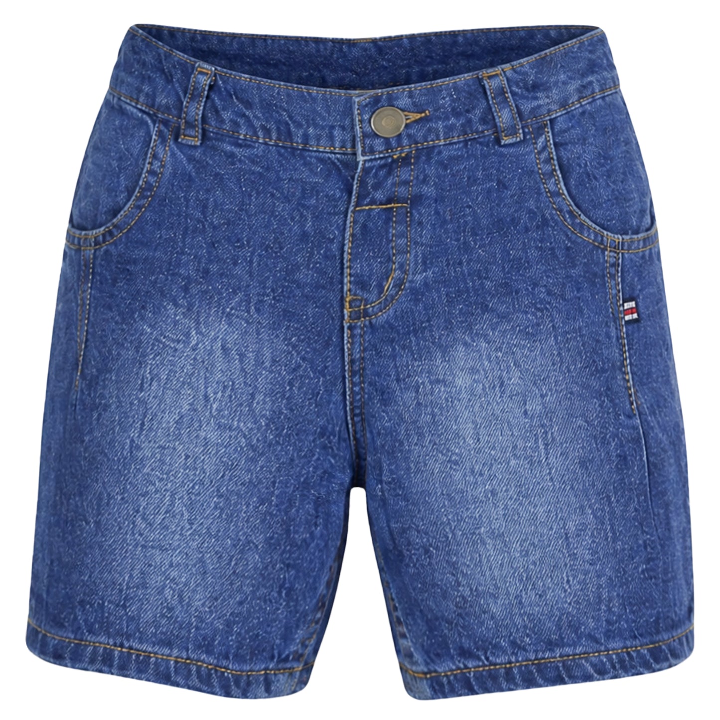 BOY LIGHT WASH CARGO SHORTS BERMUDA