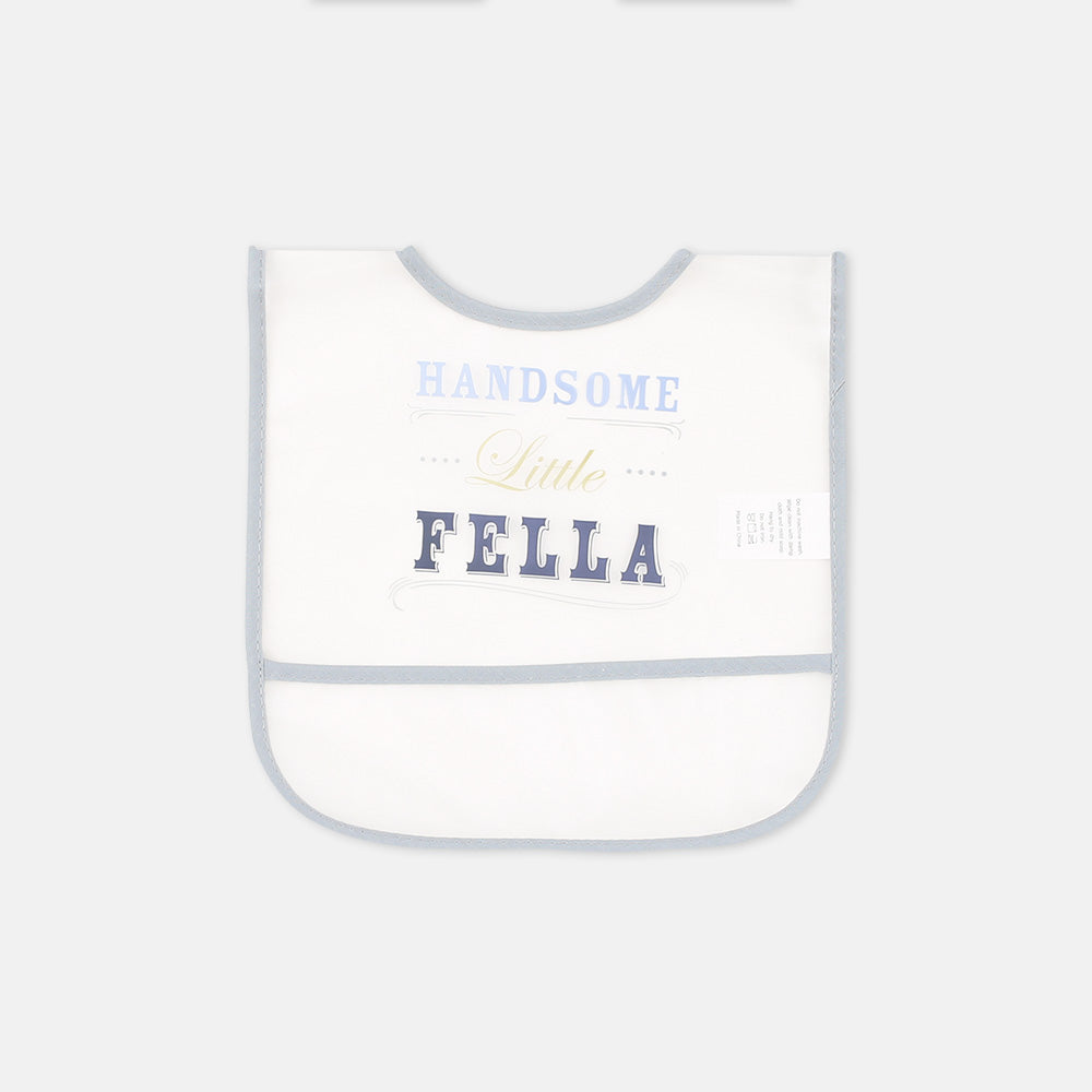 EASY CLEAN BIB HANDSOME FELLA (WASHABLE)
