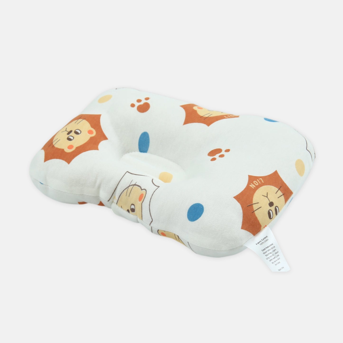 BABY PILLOW LION PRINT