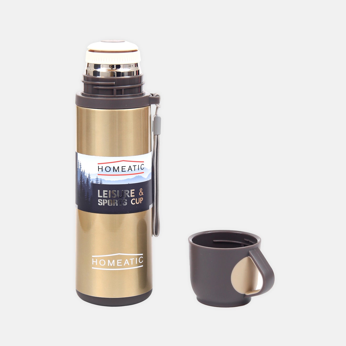 STEEL WATER BOTTLE 500 ML GOLDEN