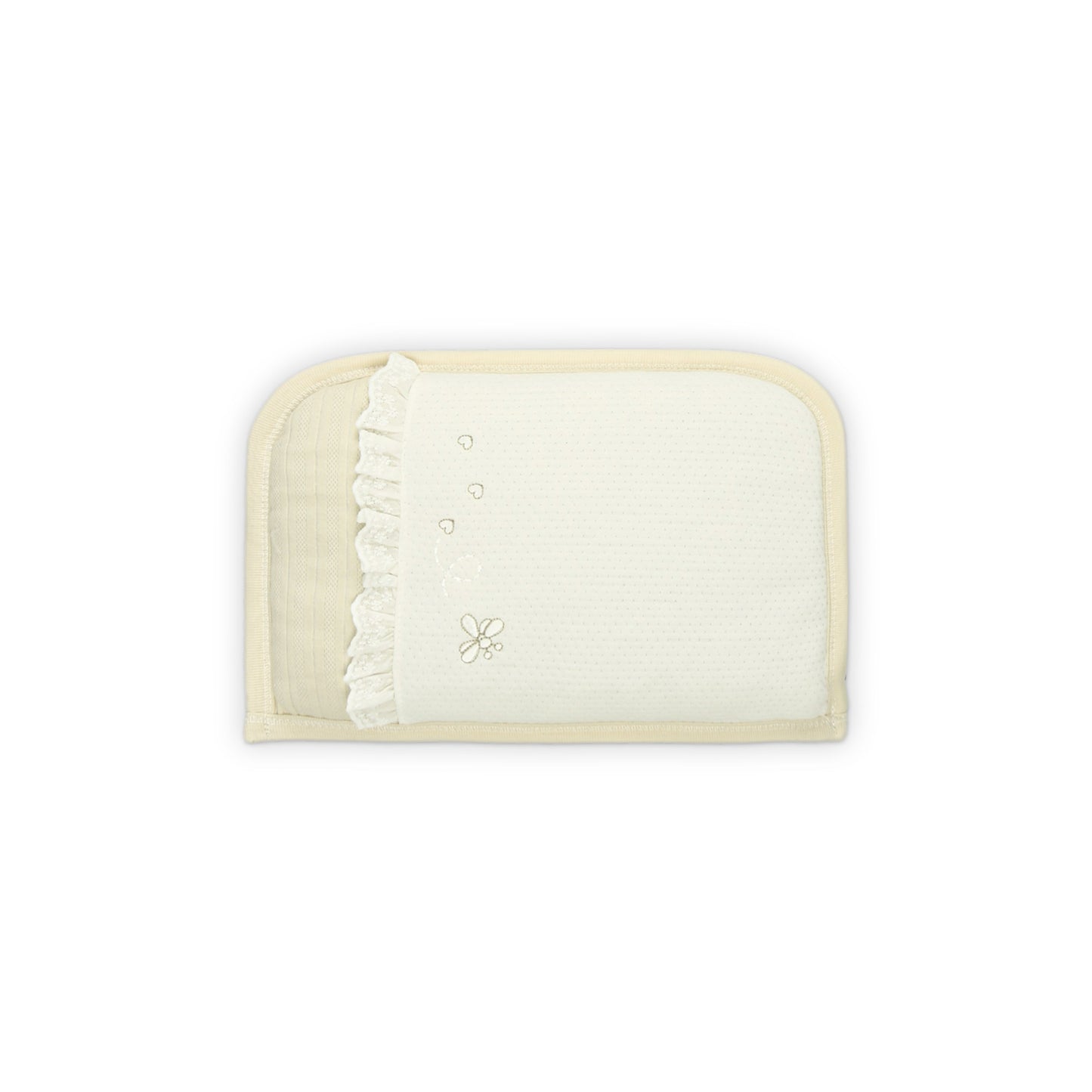 PREMIUM WHITE AND BEIGE BUTTERFLY SLEEPING SET