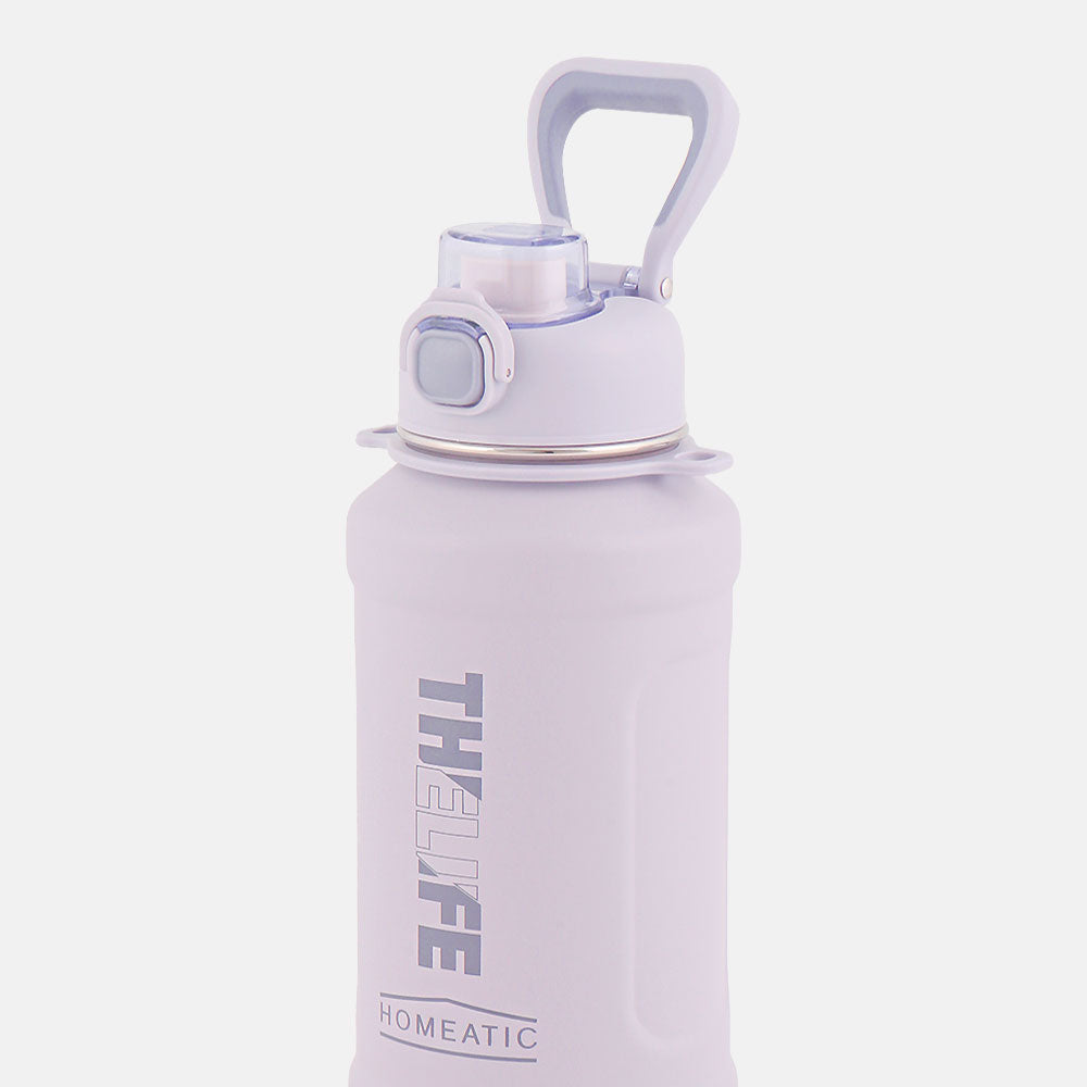 HOMEATIC STEEL WATER BOTTLE 1000 ML LILAC SPORTS
