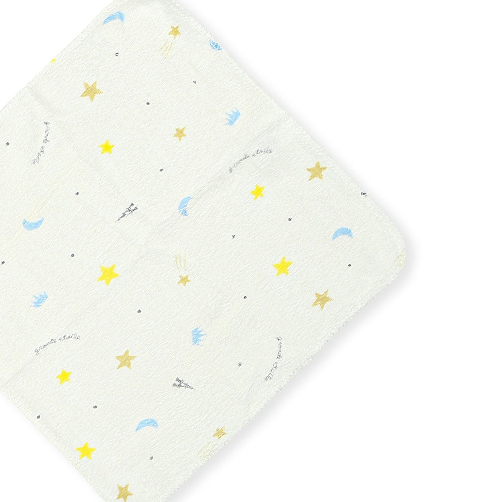 FACE TOWEL PK-10 MULTI-COLOR STRIPES & STARS