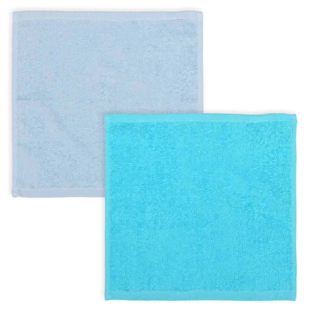 FACETOWEL PK-4 BLUE HAPPY WHALE