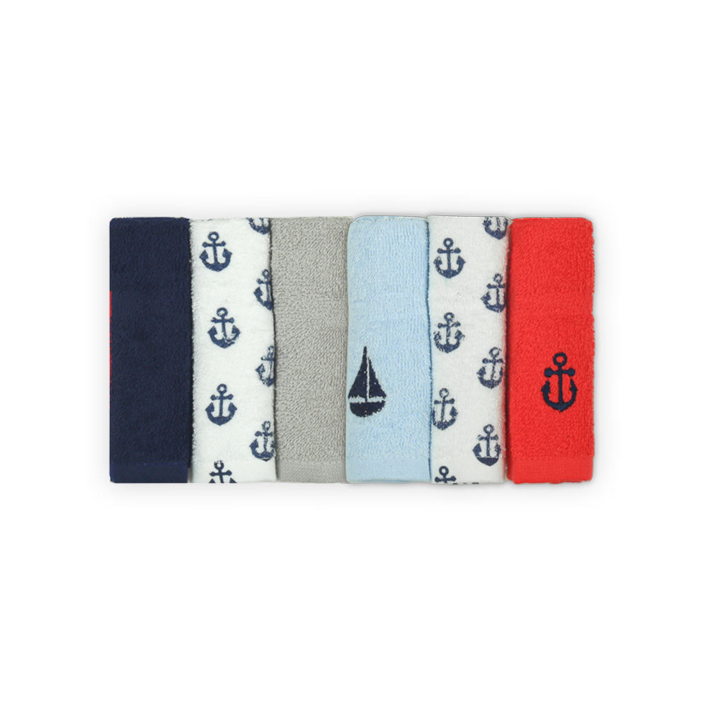 FACETOWEL PK-6 SAILOR SQUAD