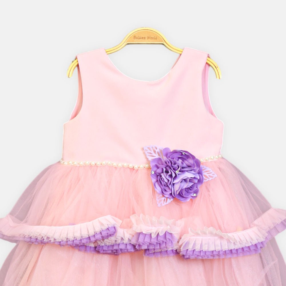 FANCY FROCK PINK AND PURPLE GARDEN