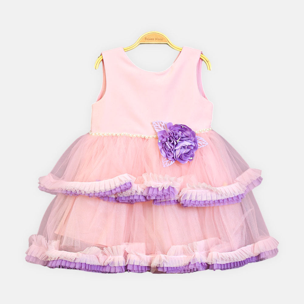 FANCY FROCK PINK AND PURPLE GARDEN