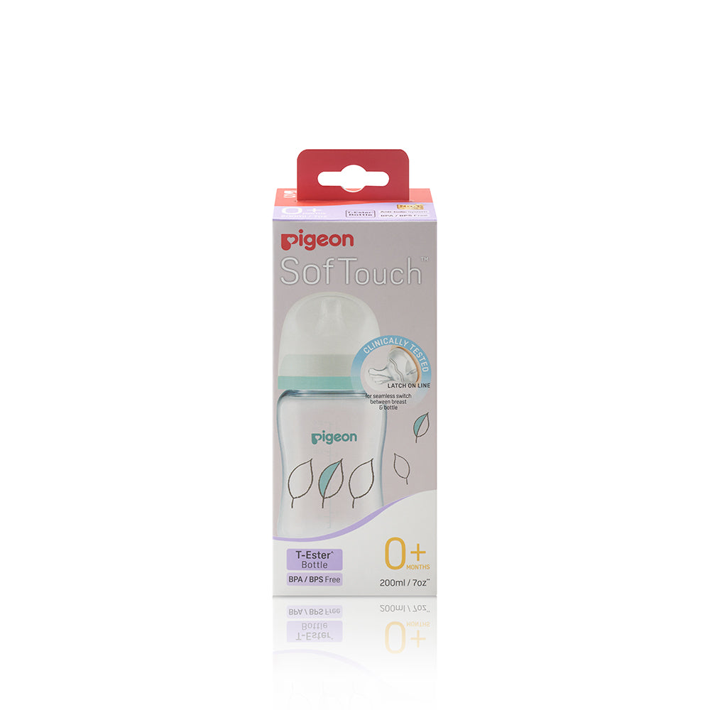 WIDE NECK FEEDER T-ESTER 200ML LEAF
