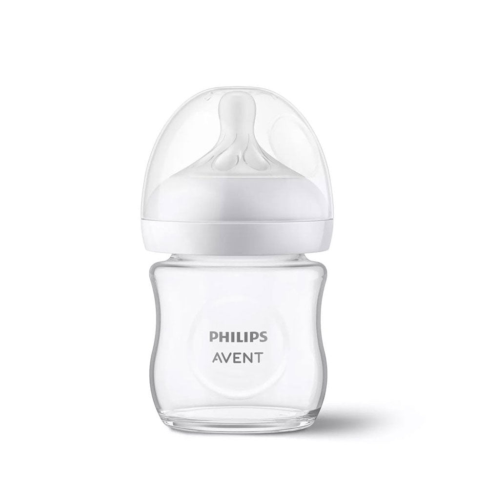 NATURAL III GLASS BOTTLE 4OZ