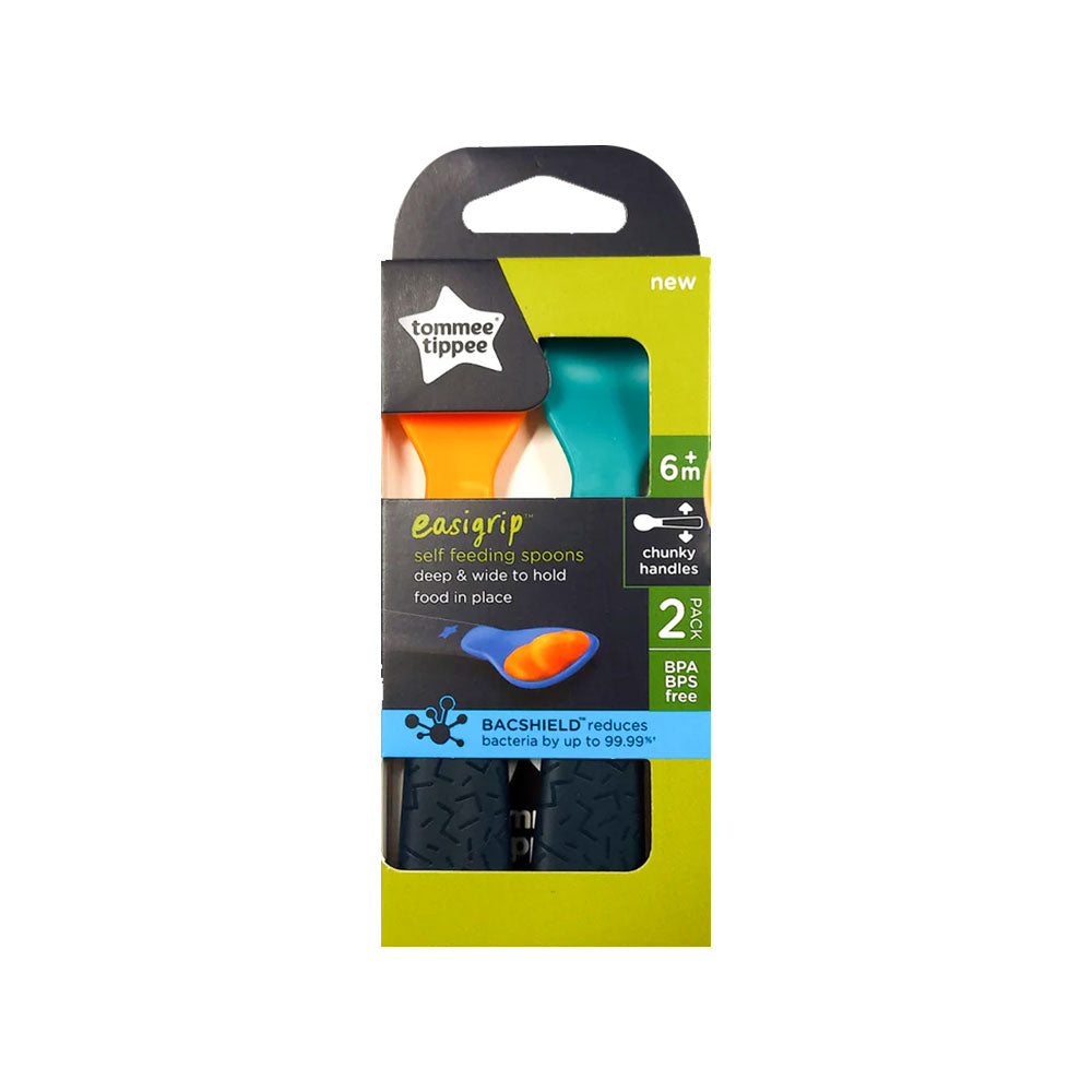 FEEDING SPOON EASY GRIP PK-2