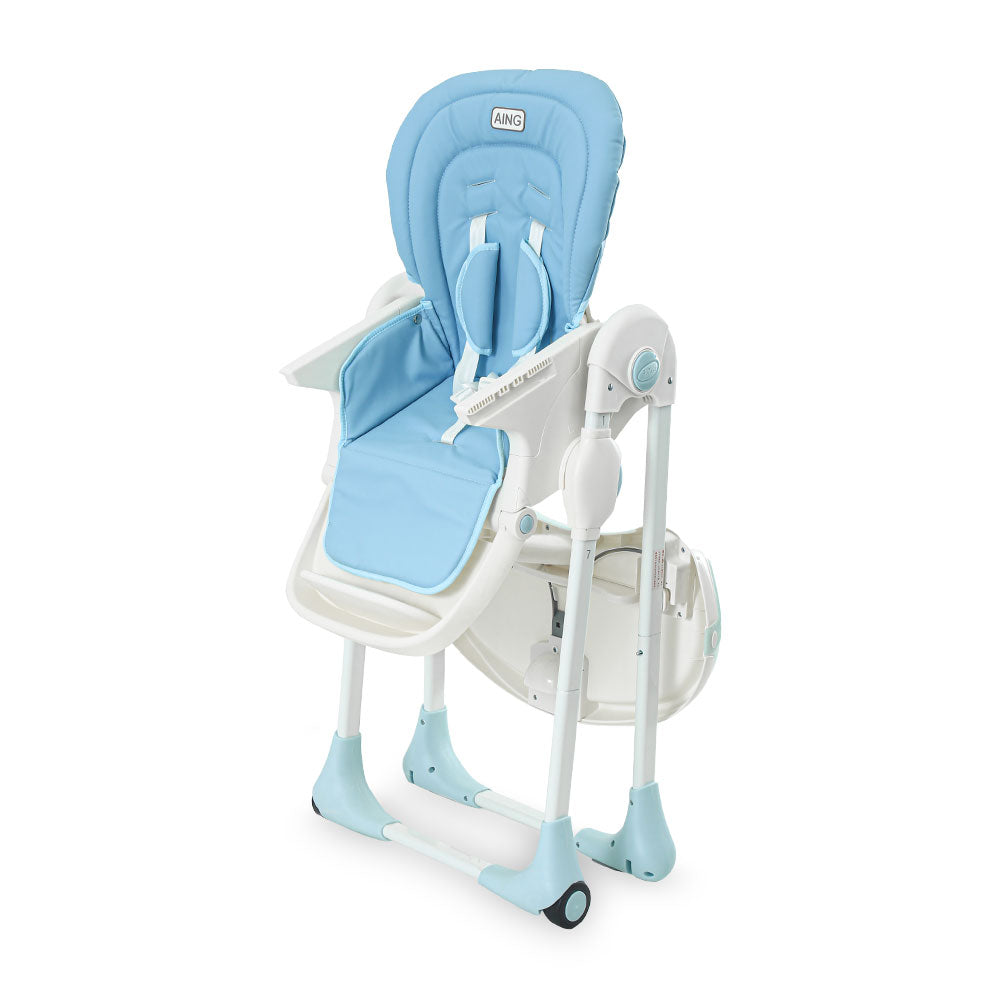 HIGH CHAIR WITH ADJUSTABLE HEIGHT BLUE